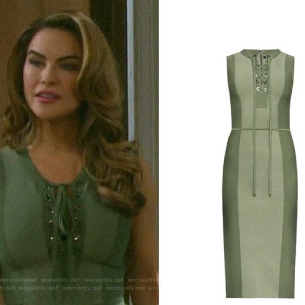 BCBGMAXAZRIA® Bodycon Fitted Dress - Picture 11 of 13